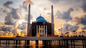masjid terapung makassar